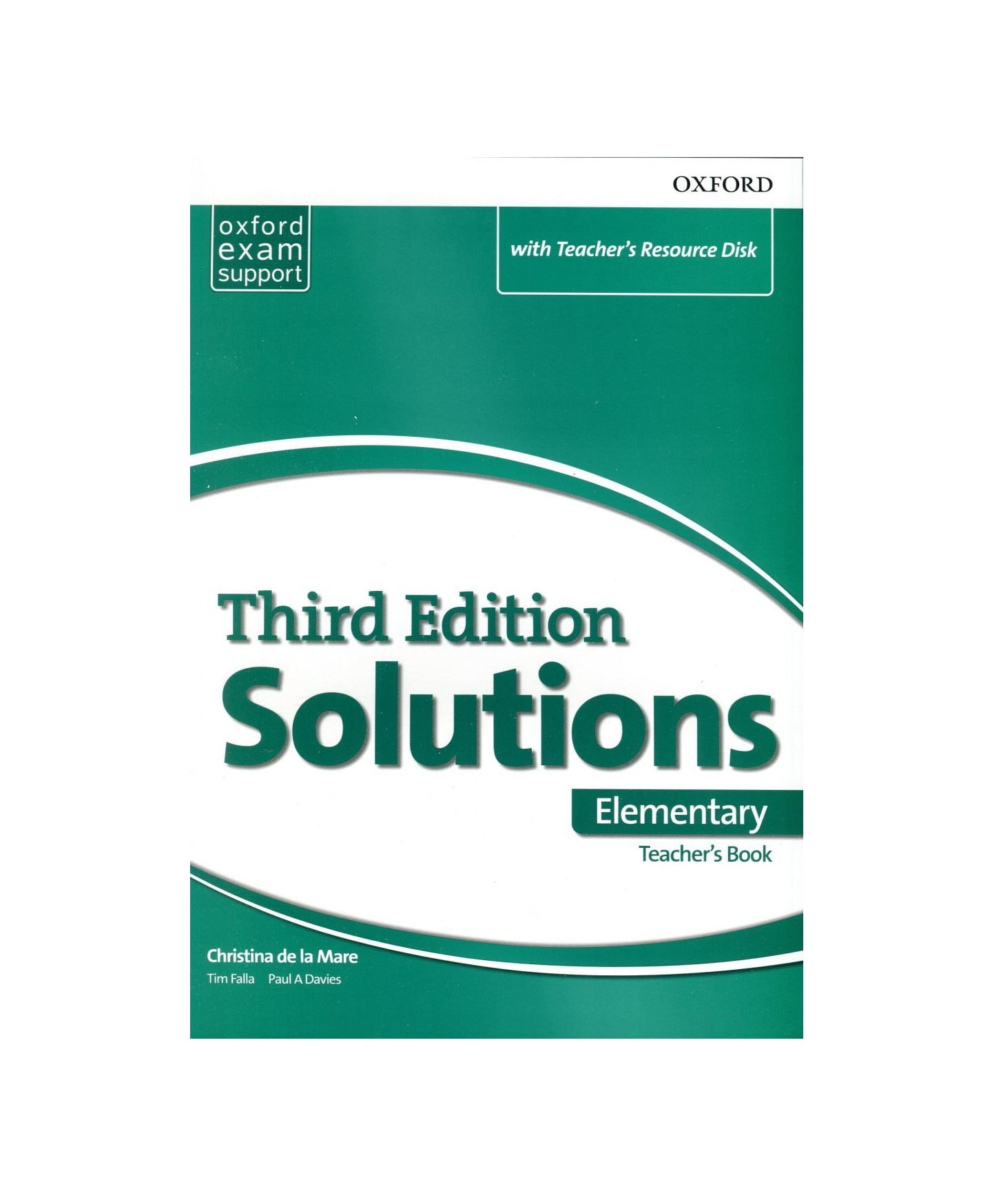 کتاب teachers book solutions elementary 3rd+cd